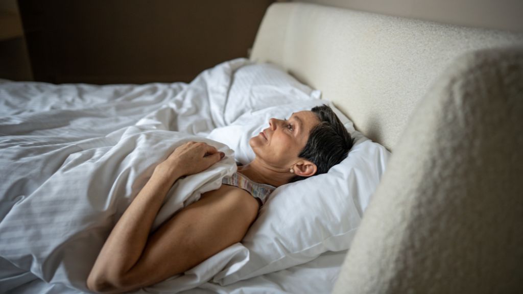 Perimenopause symptoms including anxiety brain fog and sleep changes