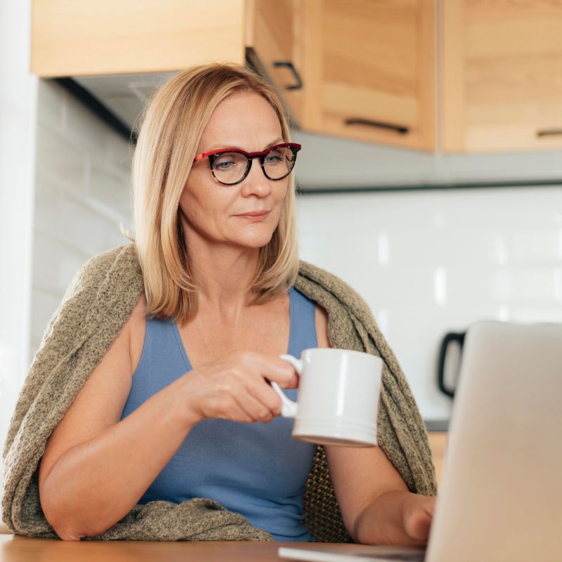 Perimenopause woman exploring hormone therapy and mood changes